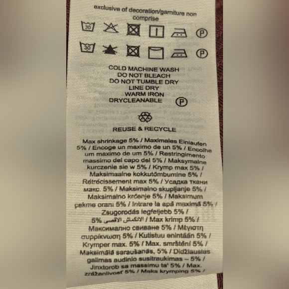 Only Brown A-Line Ribbed Mini Skirt Casual - Picture 7 of 12